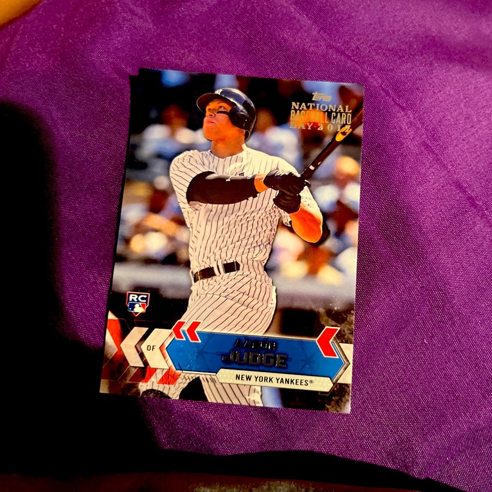 MLB Baseball Aaron Judge Rookie Card